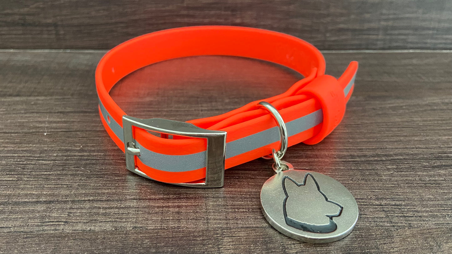 Collar Buckle Reflect (16mm) - Sin personalizar